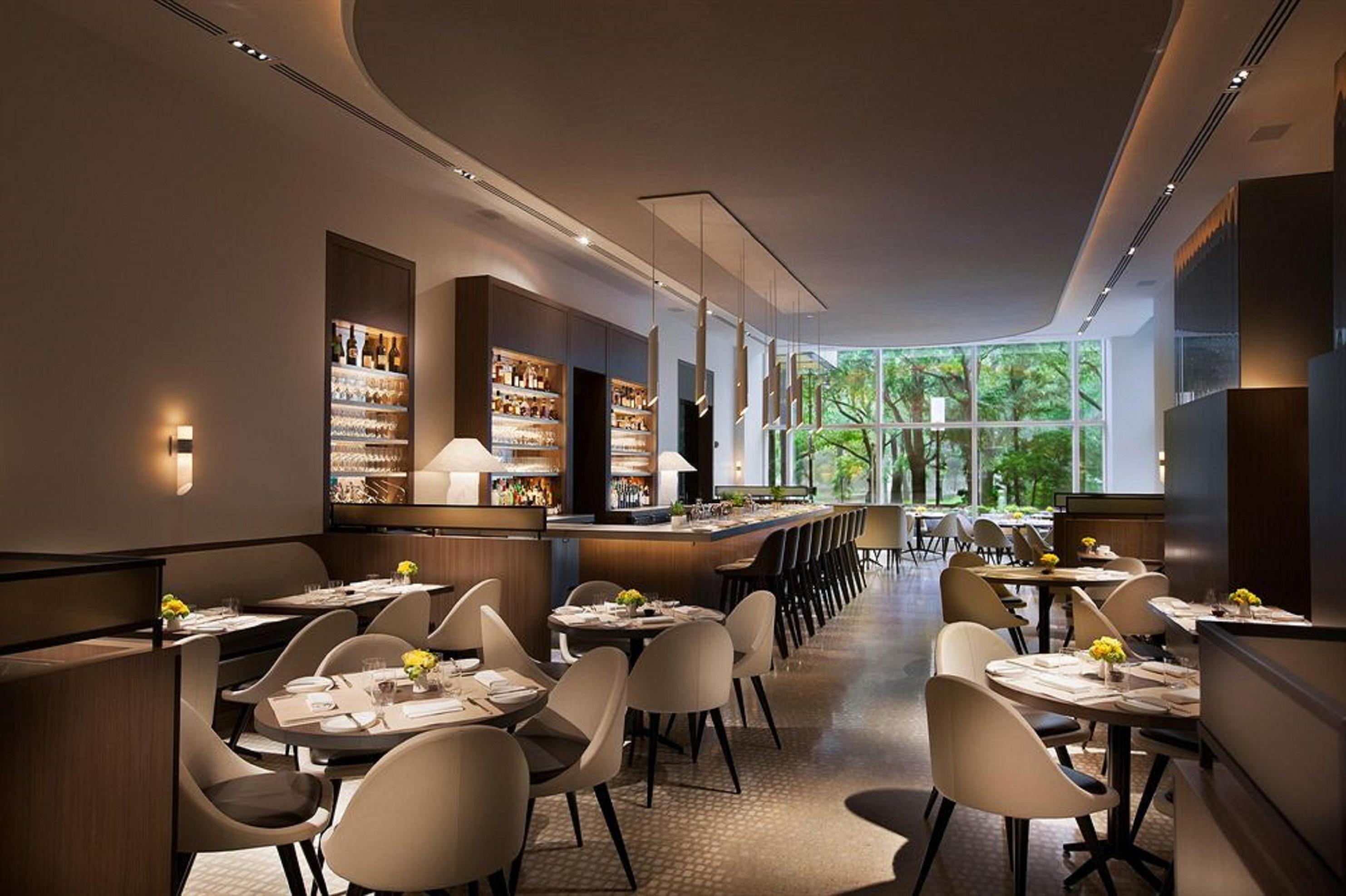 Trump International New York Bagian luar foto Interior of the restaurant