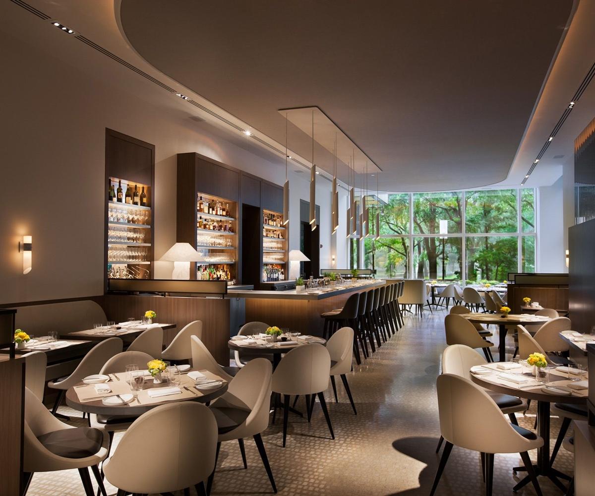Trump International New York Bagian luar foto Interior of the restaurant