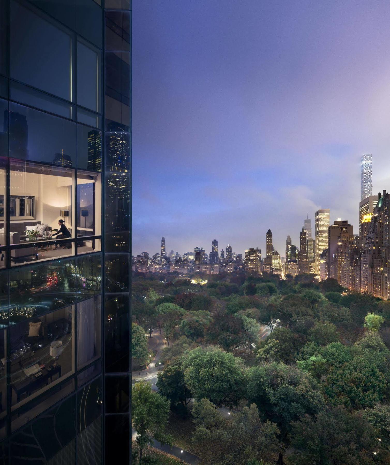 Trump International New York Bagian luar foto View from the 22nd floor
